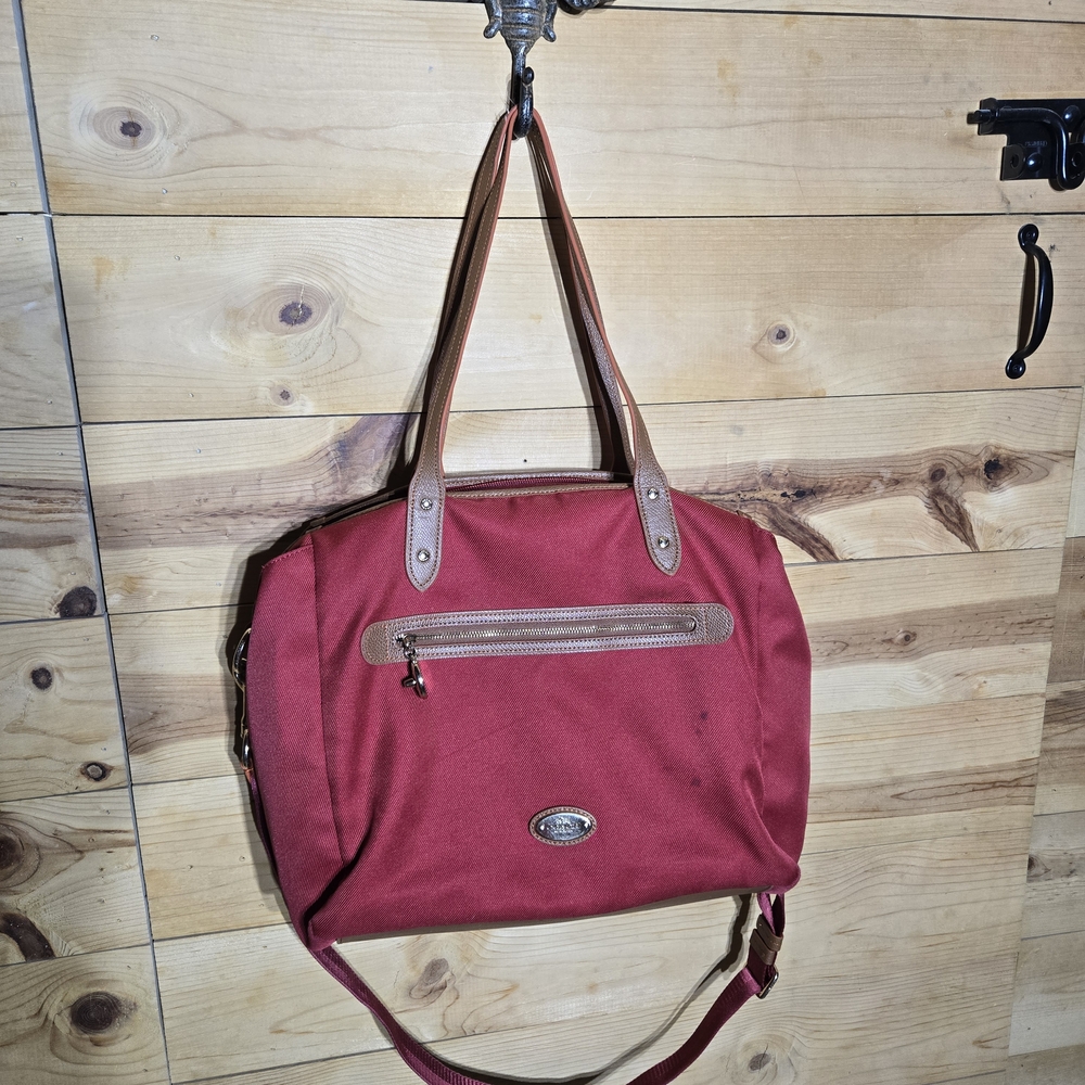 Coach Large Red Tote Bag